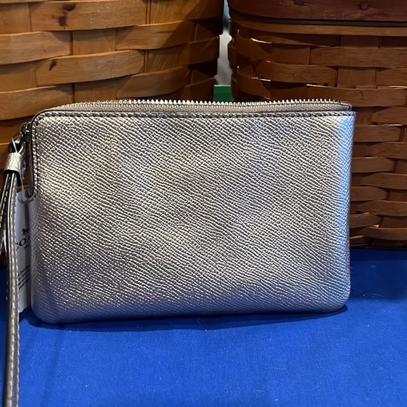 Coach Bags Coach Wristlet Gold Poshmark